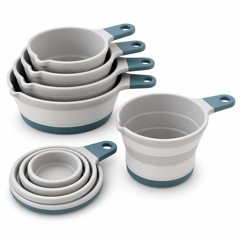 irelandchoice™ GripNest Silicone Measuring Cup Set