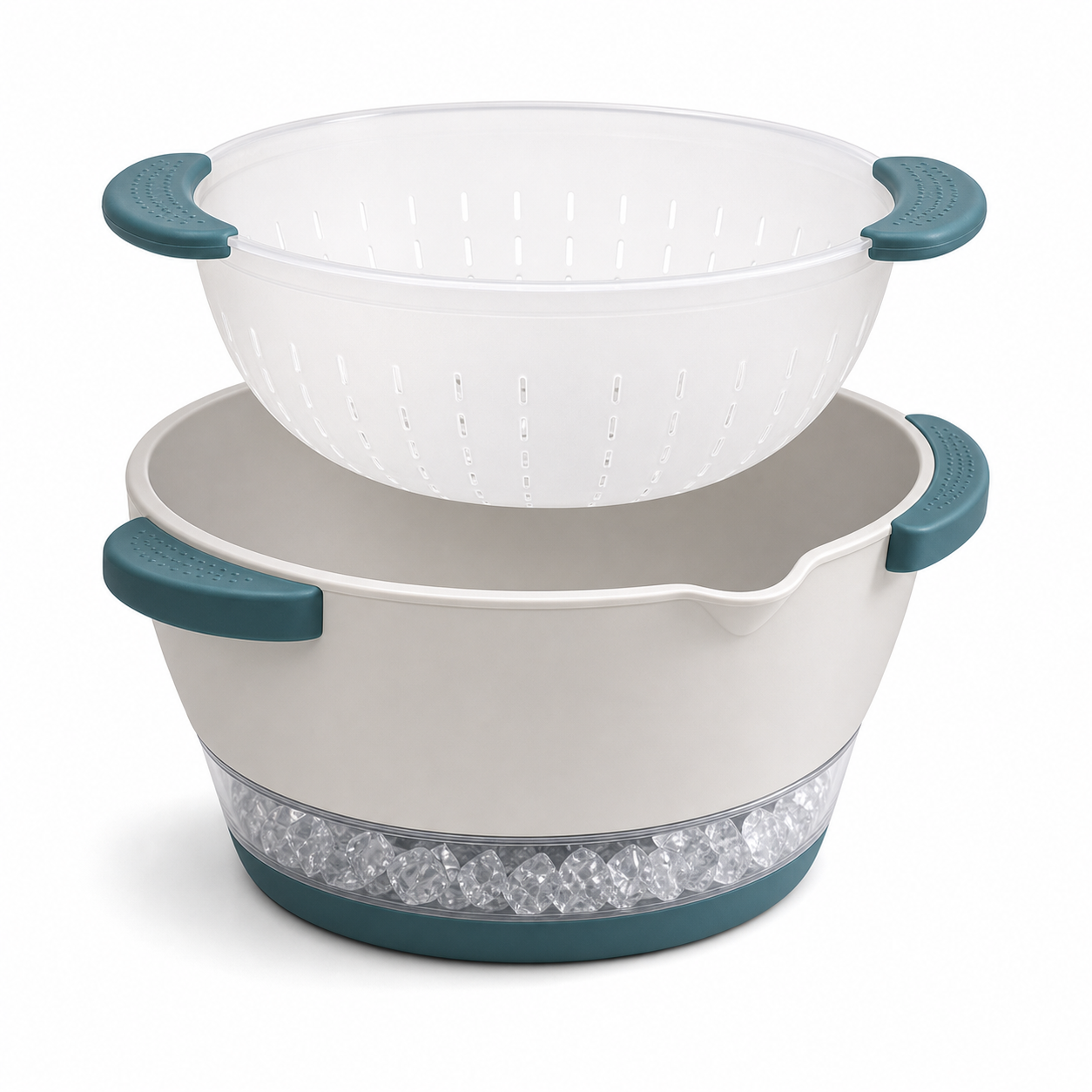 irelandchoice™ ChillGrip Prep & Serve Colander Bowl