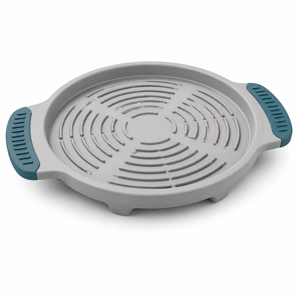 irelandchoice™ SteamEase Microwave Bowl Lifter & Vent Tray
