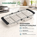 irelandchoice™ RackLift AirCrisp Expandable Roasting & Cooling Rack