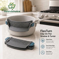 irelandchoice™ FlexTurn Clip-On Pan Strainer & Turner