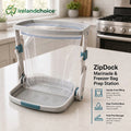 irelandchoice™ ZipDock Marinade & Freezer Bag Prep Station
